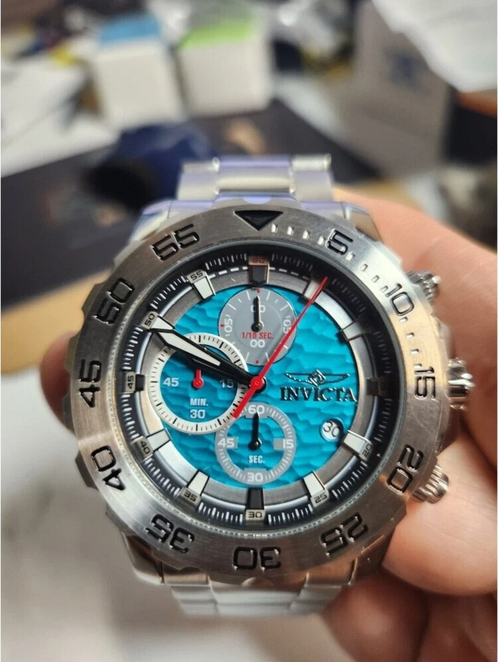 Invicta Pro Diver Men's Watch - 54mm, Silver (50247)